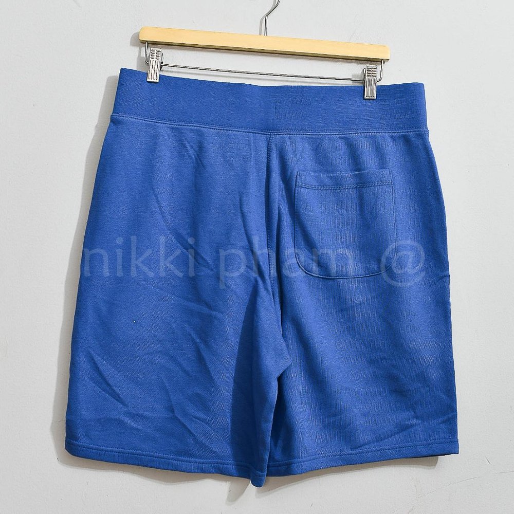 NWT Champion Men’s French Terry Short in Blue - Picture 2 of 3